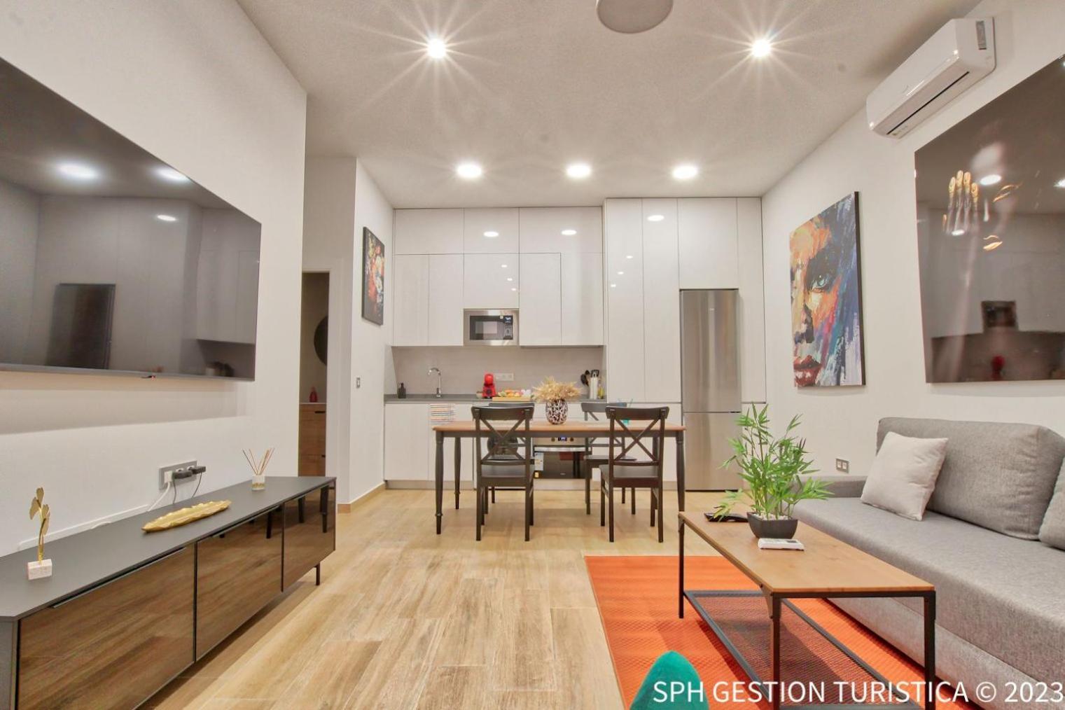 Apartamento Lokys Centro Ciudad, Parking Privado Gratuito Murcia Luaran gambar