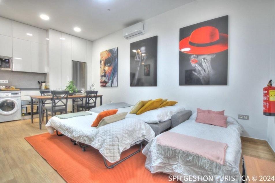 Apartamento Lokys Centro Ciudad, Parking Privado Gratuito Murcia Luaran gambar