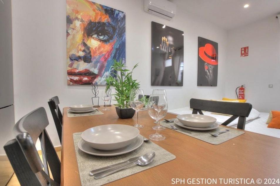 Apartamento Lokys Centro Ciudad, Parking Privado Gratuito Murcia Luaran gambar